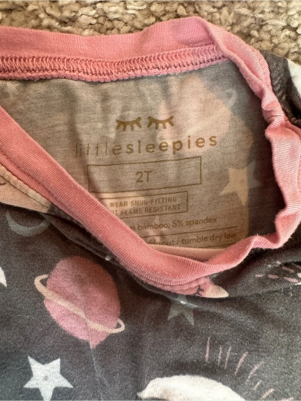 Little Sleepies To the Moon and Back Pajama Set